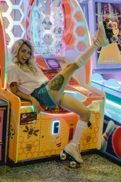 Chaya Kismet Barbiepatin Side-by-side Aggressive Rulleskøjter -Professionel butik med rulleskøjteudstyr chaya kismet barbiepatin roller skates mj