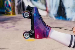 Chaya Vintage Airbrush Side-by-side Rulleskøjter -Professionel butik med rulleskøjteudstyr chaya vintage airbrush roller skates mv