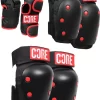 CORE Beskyttelsessæt 3-pak -Professionel butik med rulleskøjteudstyr core skate pads 3 pack wx