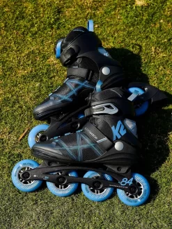 K2 Alexis 84 BOA Sort Dame Inliners -Professionel butik med rulleskøjteudstyr k2 alexis 84 boa black womens inline skates fr