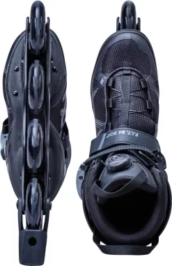 K2 F.I.T. 84 BOA Sort Inliners -Professionel butik med rulleskøjteudstyr k2 f i t 84 boa black inline skates bl