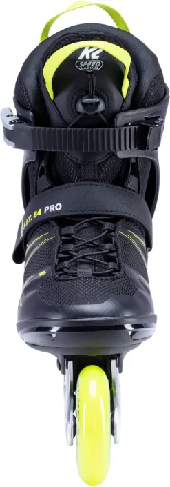 K2 F.I.T 84 Sort/Gul Inliners -Professionel butik med rulleskøjteudstyr k2 k2 f i t 84 black yellow inline skates 5h