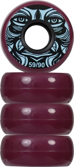 Kaltik Face Aggressive Skate Wheels 4-Pak
