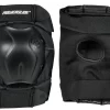 Powerslide Mens Standard Knæbeskyttere -Professionel butik med rulleskøjteudstyr powerslide mens standard skate knee pads gl