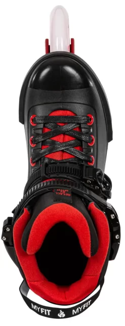 Powerslide Next Black Red 110 Freeskates -Professionel butik med rulleskøjteudstyr powerslide next black red 110 freeskates gr