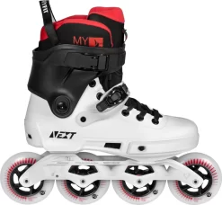 Powerslide Next Sort Hvid 90 Freeskates