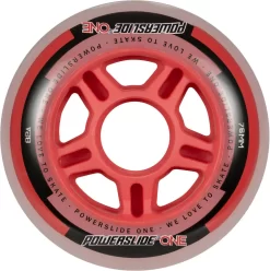Powerslide One 8-Pak Inliner Hjul -Professionel butik med rulleskøjteudstyr powerslide one inline skate wheels 8 pack 85