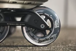 Powerslide Phuzion Krypton Grey 100 Inliners -Professionel butik med rulleskøjteudstyr powerslide phuzion krypton grey 100 roller blades p9