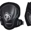 Powerslide Pro Air Man Sort Beskyttelsessæt 3-Pak -Professionel butik med rulleskøjteudstyr powerslide pro air man black skate pads 3 pack