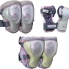 Powerslide Pro Air Tri-Pak II Woman Beskyttelsessæt 3-pak -Professionel butik med rulleskøjteudstyr powerslide pro air tri pack ii woman skate pads 3 pack bb