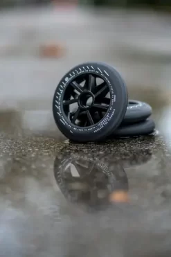 Powerslide Torrent Rain Inliner Hjul 6-Pak -Professionel butik med rulleskøjteudstyr powerslide torrent rain inline skate wheels 6 pack 2f