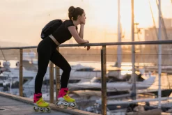 Powerslide UBC Go Bag Gymnastik Pose -Professionel butik med rulleskøjteudstyr powerslide ubc go drawstring bag la