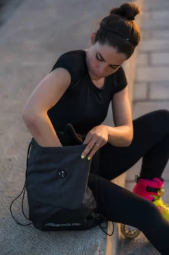 Powerslide UBC Go Bag Gymnastik Pose -Professionel butik med rulleskøjteudstyr powerslide ubc go drawstring bag wt
