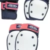 REKD Heavy Duty Beskyttelsessæt 3-Pak -Professionel butik med rulleskøjteudstyr rekd heavy duty skate pads 3 pack ck