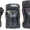 REKD Recreational Beskyttelsessæt 3-pak -Professionel butik med rulleskøjteudstyr rekd recreational skate pads 3 pack ln