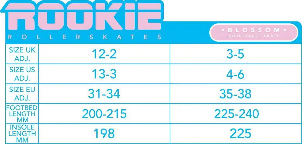 Rookie Justerbare Side-by-side Rulleskøjter 7 Rookie Justerbare Side-by-side Rulleskøjter - Billede 5