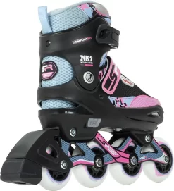SFR Pixel Justerbar Inliners Pige -Professionel butik med rulleskøjteudstyr sfr pixel adjustable girls inline skates 5f
