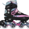 SFR Pixel Justerbar Inliners Pige -Professionel butik med rulleskøjteudstyr sfr pixel adjustable girls inline skates x9