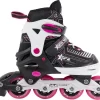 SFR Pulsar Adjustable Pink Inliners Pige -Professionel butik med rulleskøjteudstyr sfr pulsar adjustable pink girls inline skates