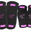 Tempish Bing Knee Og Albue Sleeves Beskyttelsessæt -Professionel butik med rulleskøjteudstyr tempish bing knee and elbow sleeves skate pads 9u